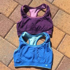 Champion sports bras.